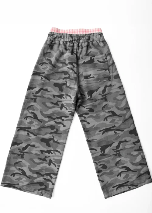 Alternative view of Double Waist Sweatpants Pink Albino