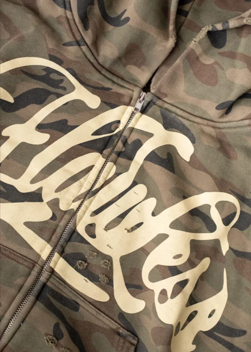 Zip Hoodie Yellow Soldier - obrazek 3