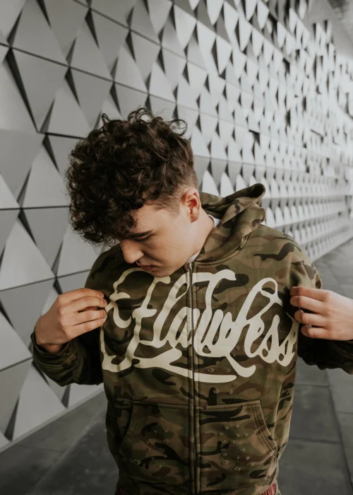 Zip Hoodie Yellow Soldier - obrazek 6