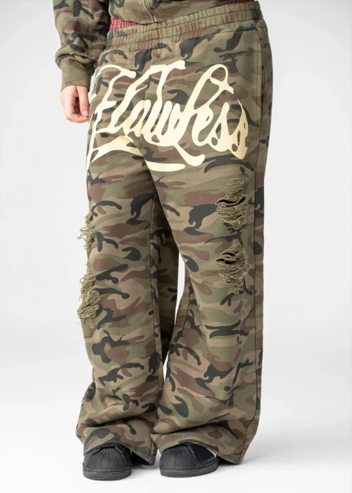 Double Waist Sweatpants Yellow Soldier - obrazek 4