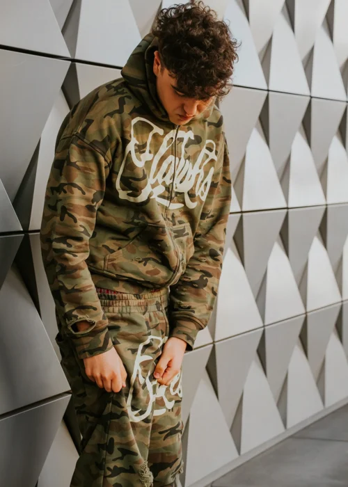 Double Waist Sweatpants Yellow Soldier - obrazek 7